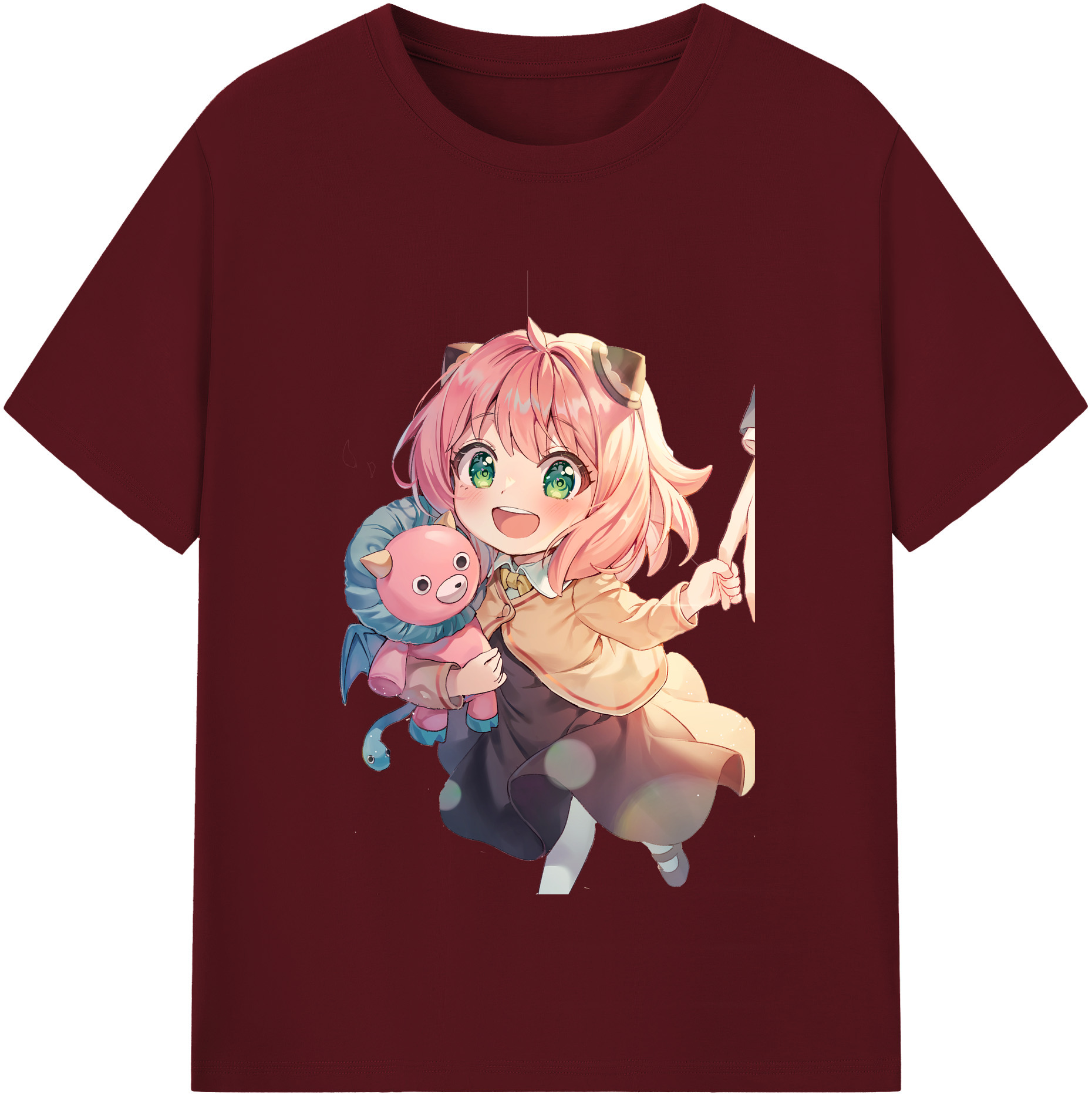 （画像用） SPY×FAMILY间谍家家酒 綿100％半袖Tシャツ（フロントプリント）